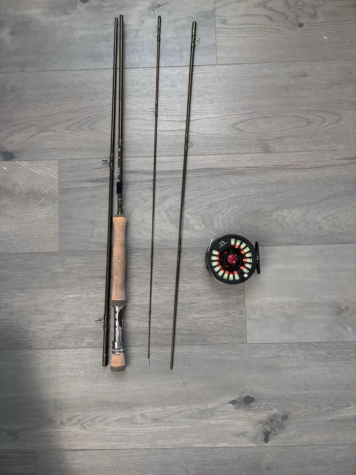Configuración de caña de mosca de espada Piscifun 7wt Foto 2 de 4