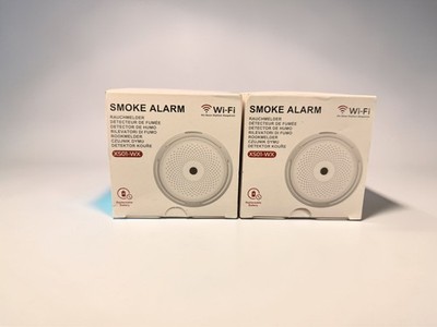 X-Sense Wi-Fi Smoke Alarm Detector  Smart Fire Alarm  XS01-WX 2 Pack