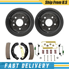 Fits For 00-03 L Ls Ls1 Lw 2 Rear Brake Drums And Shoes Wheel Cly Springs