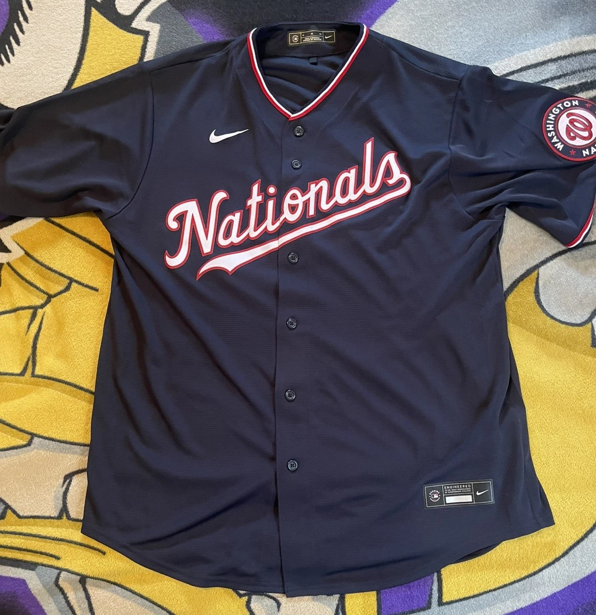 Blue Washington Nationals MLB Jerseys for sale | eBay