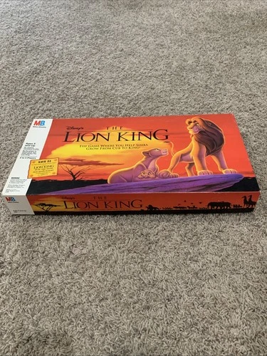 VINTAGE The Lion King Game COMPLETE Milton Bradley 1993 Disney Simba Mufasa