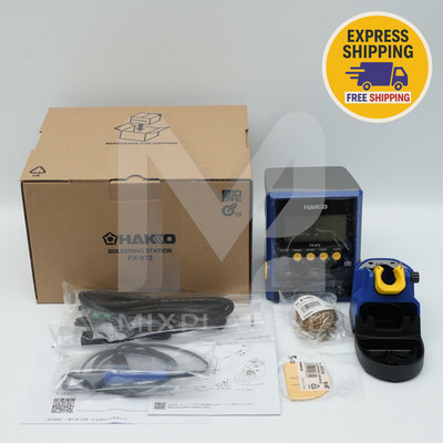HAKKO FX972-81 Soldering Station Dual Port 200W Digital Temp Control No Tip