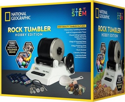 National Geographic 52188762 Hobby Rock Tumbler Kit