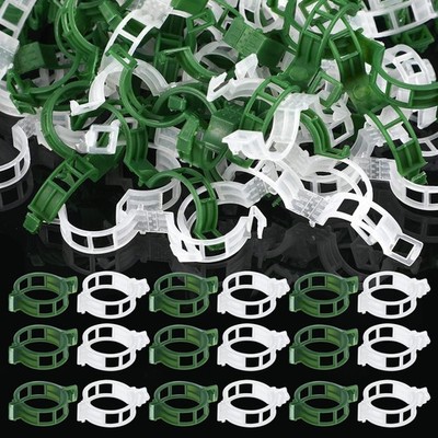 1200 Pcs Plant Support Clips Tomato Vine Clips Grape Vine Garden Clips for Cl...