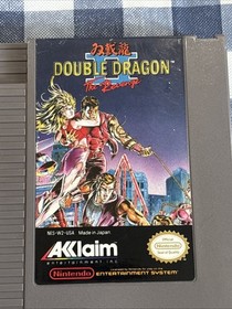 Cartucho Double Dragon II The Revenge Nintendo NES solo probado funciona