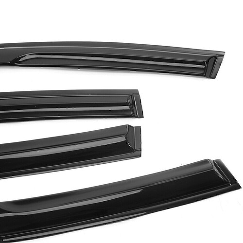 4PCS Window Visor Sun Rain Deflector Guard Black Fits For Toyota Camry 2018-2023 - Bild 4 von 11