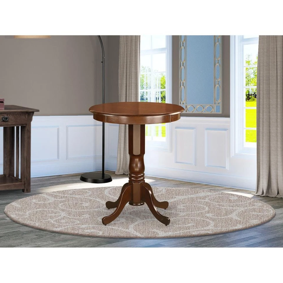 EDCH3-MAH-C 3 Pc pub Table set-pub Table and 2 Kitchen Dining Chairs. - Image 3 of 4