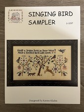 Rosewood Manor Singing Bird Sampler Cross Sti...