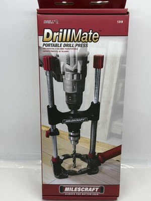 Milescraft 1318 DrillMate Portable Drill Guide - Drill Guide Attachment