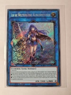 Yu-Gi-Oh! Lib die Weltschlüssel-Klingenmeisterin   BLMM-DE159   SCR   DE   NM