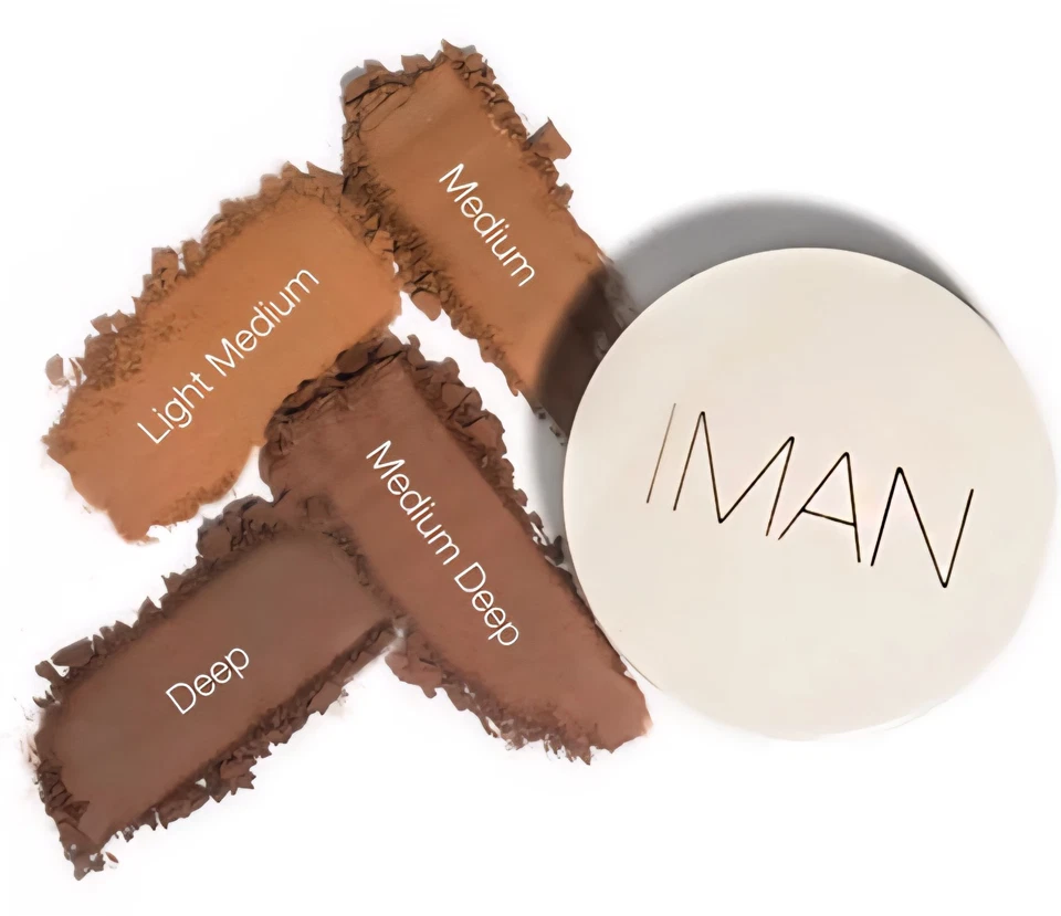 IMAN Perfect Response Oil Blotting  Pressed Powder Light Medium-.35oz  - Image 3 of 3