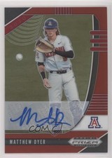 2020 Panini Prizm Draft Picks Red 26/50 Matthew Dyer #PDP120 Auto 0jd0