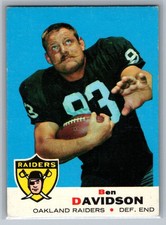 1969 Topps - Ben Davidson #128 - EX *TEXCARDS*
