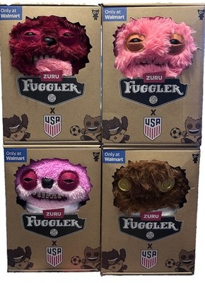 FIFA World Cup USA Fuggler X USA Complete Set of 4 LIMITED EDITION EXCLUSIVE NEW