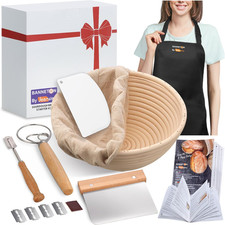 Gärkörbchen Sauerteig Brot Back Set Mit Sto...