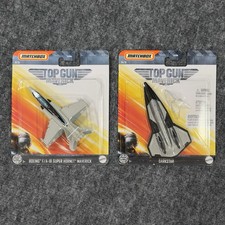 Lot of 2 Matchbox Top Gun Maverick Darkstar  Boeing F/A-18 Super Hornet Phoenix