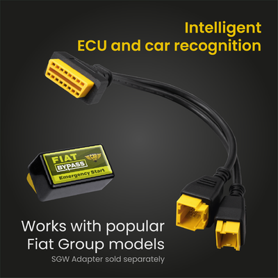 Fiat Emergency Start Tool by CarLabImmo - Plug&Play OBD2 - Time