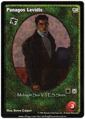 Panagos Levidis Gangrel Ancient Hearts V:TES VTES Vampire CCG