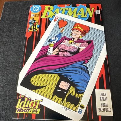 DC Comics Batman #472 Batman Robin The Idiot Root Part One Comic Book 1991