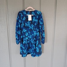 Ulla Johnson Anita Mini Dress Size 8 Women Feminine Long Sleeve Cotton V Neck