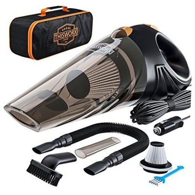 THISWORX Car Vacuum Cleaner - Portable, High Power, Handheld Vacuums w/ 3 
