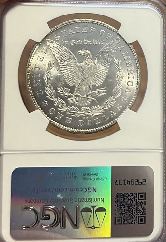 1878-CC NGC MS63 Morgan Silver Dollar - Picture 2 of 3