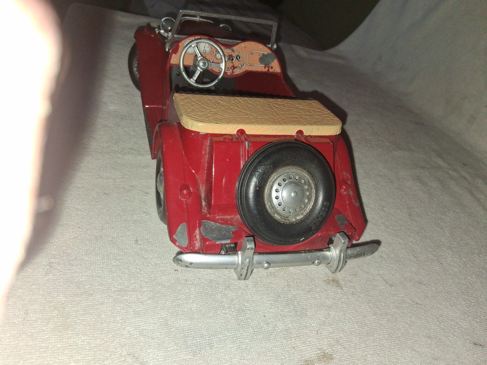 #2017 1950'sDoepke MG Metal Toy Car -  Tan Trunk Cover #2