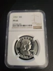 1953 Franklin Half Dollar 50C NGC PF 65 Proof Philadelphia 90% Silver