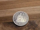 1873 " With Arrows" Seated Liberty Silver Quarter