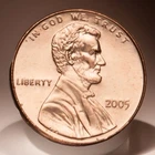 2005-P Lincoln Memorial Cent — photo from another recent sale