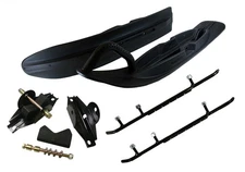 EXO-S All-Terrain Skis Mount Kit & 6" Carbides for Polaris for many 2005-2017 IQ