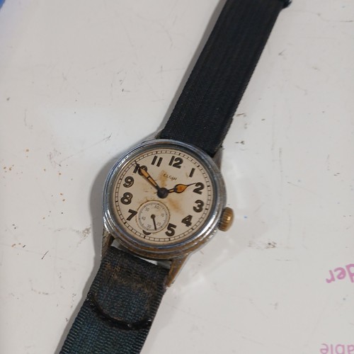Montre Militaire Waltham ORD DEPT USA Années 1940 WW2 - Pour Pièces/réparation, Mouvement Mécanique Manuel