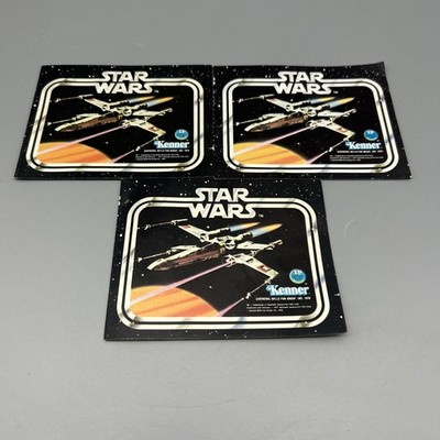 X-Wing 1977 Booklet Catalog  STAR WARS Vintage Insert Paper X3