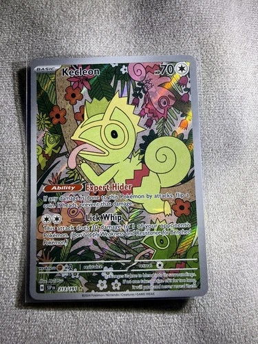 Kecleon 213/191 Illustration Rare Surging Sparks Pokemon Near Mint