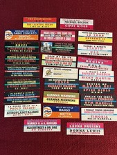 Juke Box 25 sticker Etichette Originali per dischi