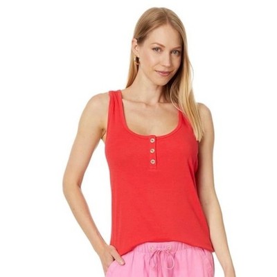 Women's Lilly Pulitzer Sera Knit Tank Top Mizner Red size M stretchy