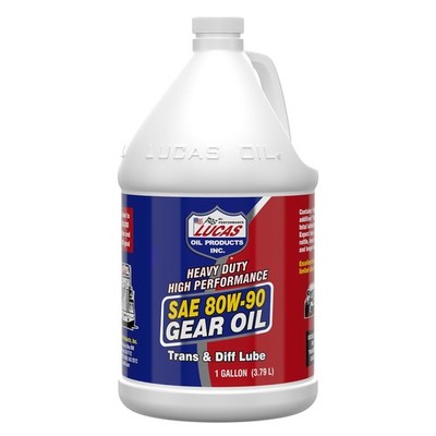 Lucas Oil 10046 Sae 80W-90 Heavy Duty Gear Oil - 1 Gallon Luc10046
