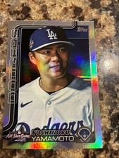 2025 Topps Update Yoshinobu Yamamoto All-Star Game Rainbow Foil SP - Dodgers🔥🔥
