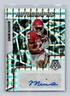 MARVIN MIMS ROOKIE AUTO 2023 Mosaic Draft Picks Autographs SILVER PRIZM SP RC 💎