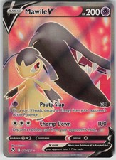 Pokemon TCG Mawile V (Full Art) Ultra Rare SWSH12: Silver Tempest 178/195