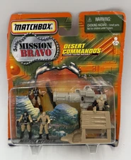 Matchbox Mattel Mission Bravo - Desert Commandos 1998 NEW