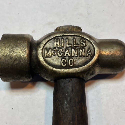 Vintage Hills McCanna No. 1552 funkenfreier Kugelhammer, 3 Pfund - Bild 3 von 10