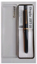 RARE NEVER INKED OSMIROID Oroglas HFI-10 fountain pen IN ORIGINAL BOX + LEAFLET