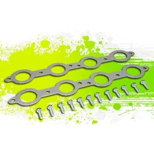 FOR 07-13 SILVERADO/SIERRA 4.8/5.3/6.0/6.2 EXHAUST HEADER GASKET SET 09 10 11 12