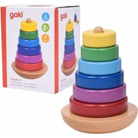 Goki Stapelturm Aus Holz Farbe, 8 Teile.