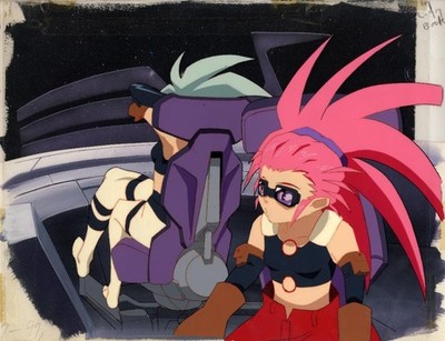 Tenchi Muyo! Washu Ryoko Hand-drawn Cell Artwork with Background A1B1D2 No Video
