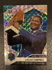 2021 Panini Mosaic #270 Calais Campbell Prizm Jacksonville Jaguars