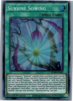 Burst of Destiny #BODE-EN065 Sunvine Sowing