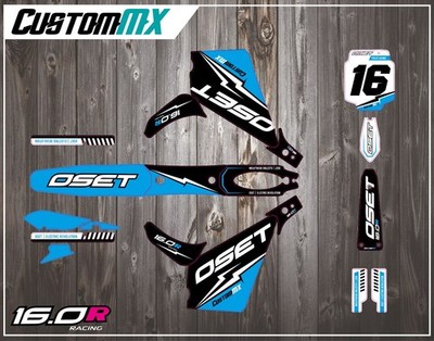 CustomMX: Grafik Kit passend für OSET 16.0 16.0R ab 2015 - Decals / Sticker