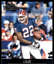 2002 Playoff Prestige Nate Clements #18 Buffalo Bills